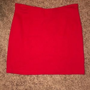 Forever21 Red Pencil Skirt